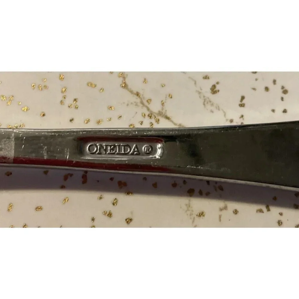ICARUS Oneida Stainless Steel Flatware Serving‎ Spoon Round Bottom Heavy